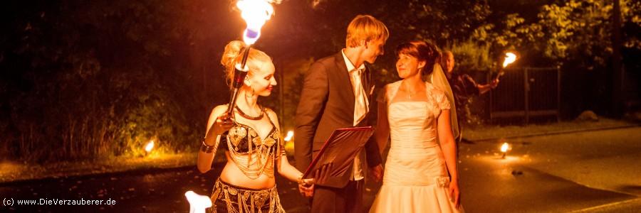 Feuertanz Feuershow Dresden