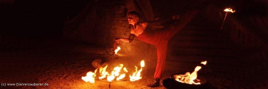 Feuershow Halle