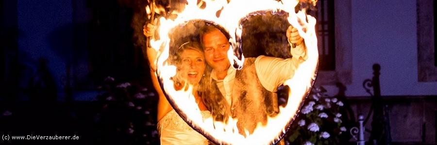 Feuershow Hochzeit