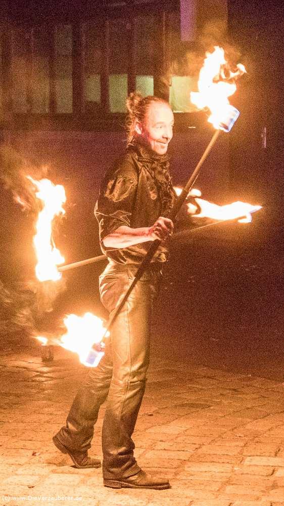 Feuershow Bastei Hochzeit Berghotel Sächsische Schweiz
