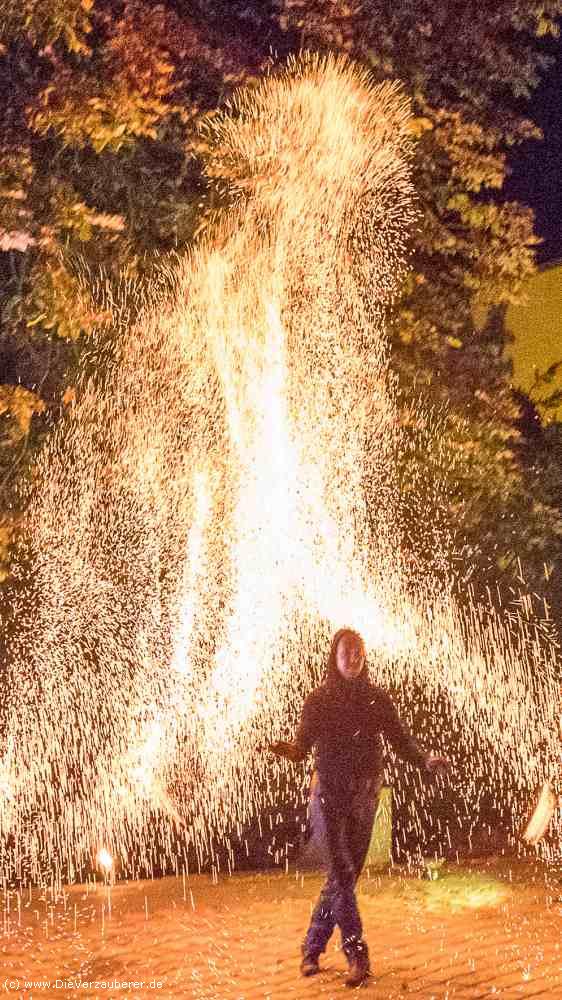 Feuershow Bastei Hochzeit Berghotel Sächsische Schweiz