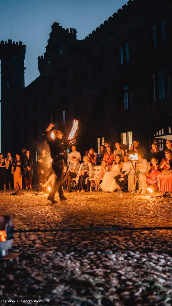 Feuershow Schaumburg Limburg Frankfurt Rheinland-Pfalz für Hochzeit