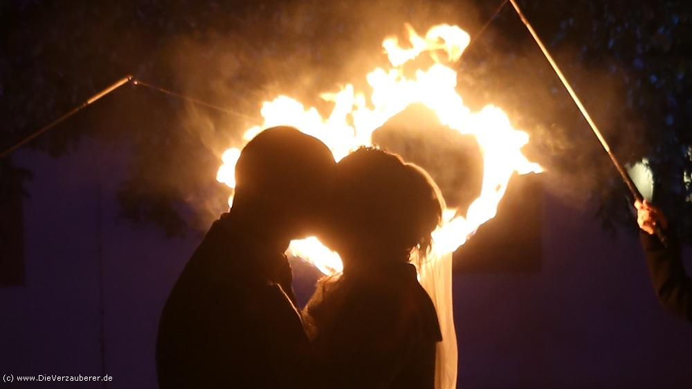 Feuershow Schaumburg Limburg Frankfurt Rheinland-Pfalz für Hochzeit
