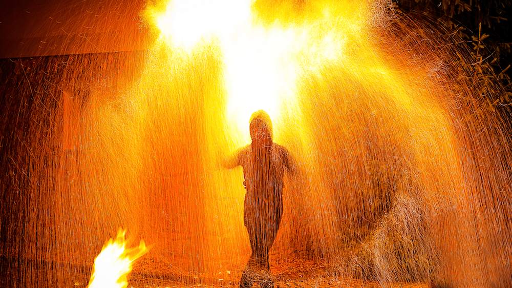 Feuershow Großenhain als Showeinlage