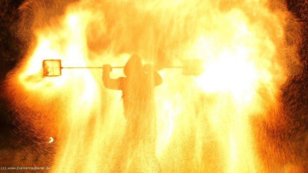 Professionelle Feuershow für Hochzeit, Geburtstag, Betriebsfeier