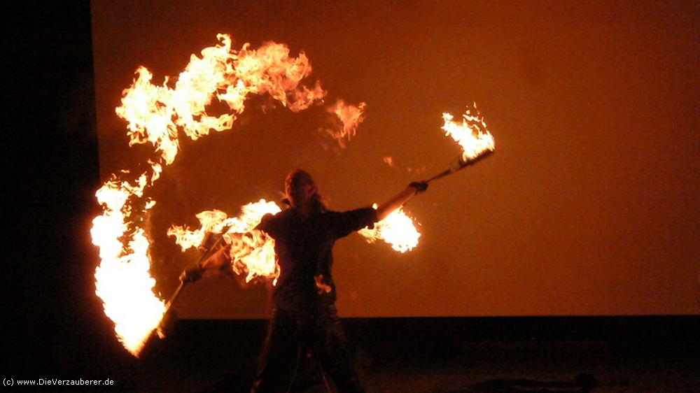 Professionelle Feuerkunst für Innenräume