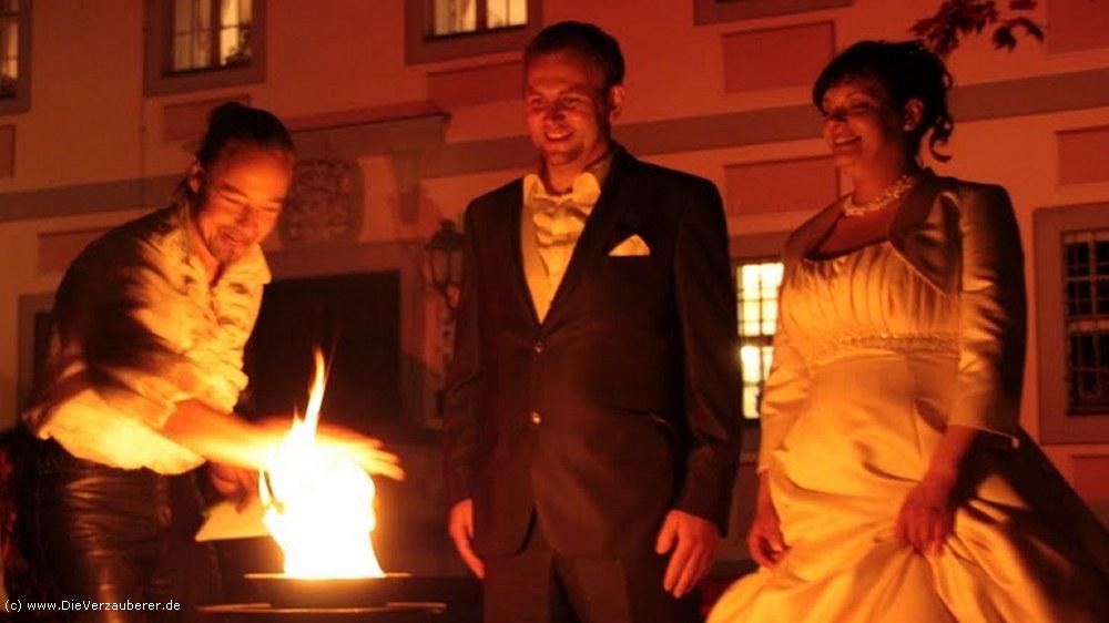 Hochzeitszauber und Hochzeitsritual im Schloss Machern