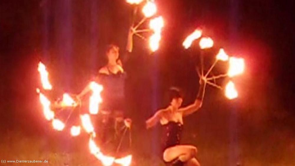 Feuershow Rüdesheim Mainz Rheinland-Pfalz für Firmenfeier