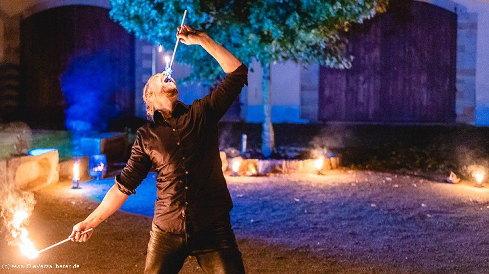 Feuershow Pirna buchen für Hochzeit, Geburtstag & Firmenfeier