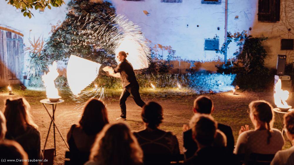 Feuershow Pirna buchen für Hochzeit, Geburtstag & Firmenfeier