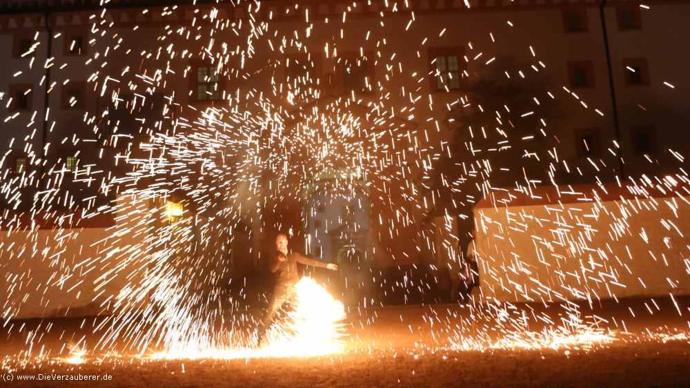 Feuershow Sachsen für Hochzeit, Geburtstag, Firmenfest