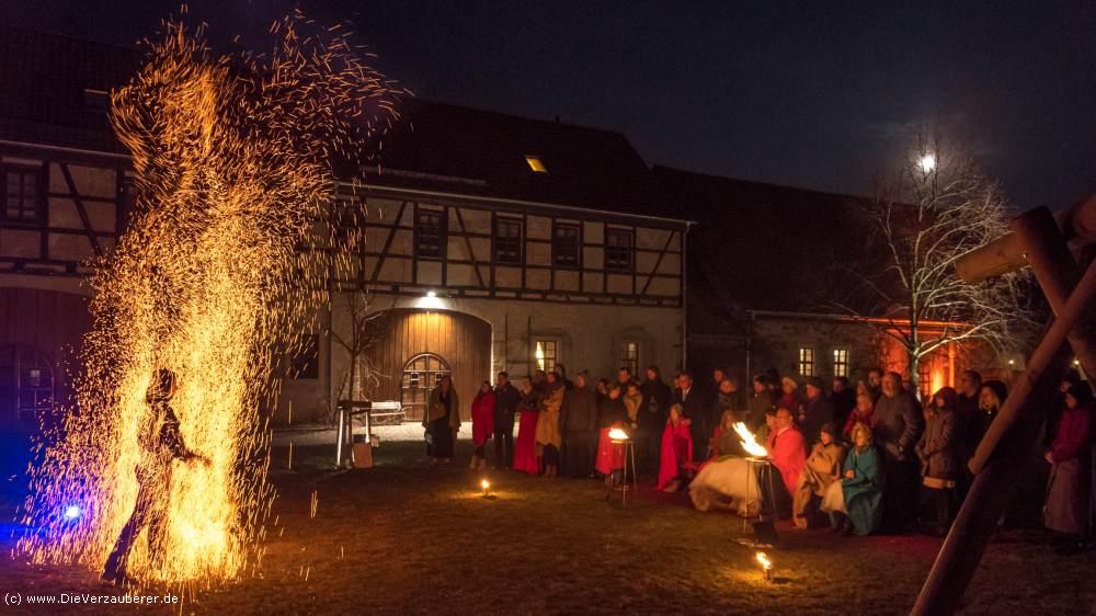 Feuershow Thüringen als Überraschung und Geschenk