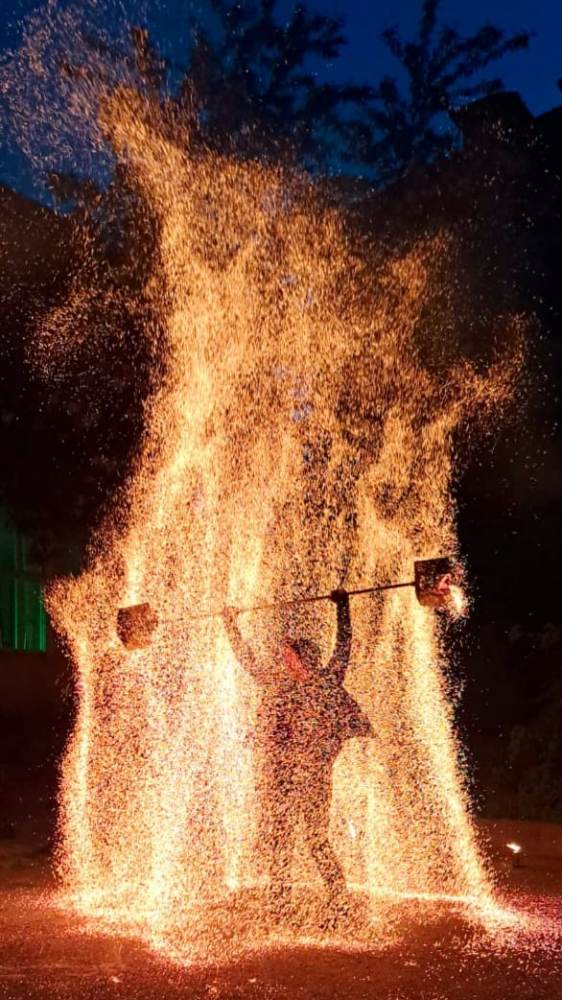 Feuerkünstler Weimar für Ihre Veranstaltung