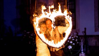 Feuershow Hochzeit