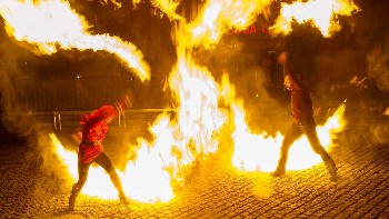 Feuershow Zwickau